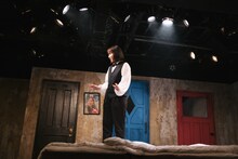 コンプソンズ#13 「ビッグ虚無」より。（撮影：コムラマイ）