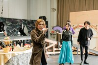 ミュージカル「ALICE～不思議の国のアリスより～」稽古場の様子。