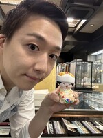 じゃん！ これぞ“あいらしか”×“あいらしか”。打ち掛けの絵付けも完璧！