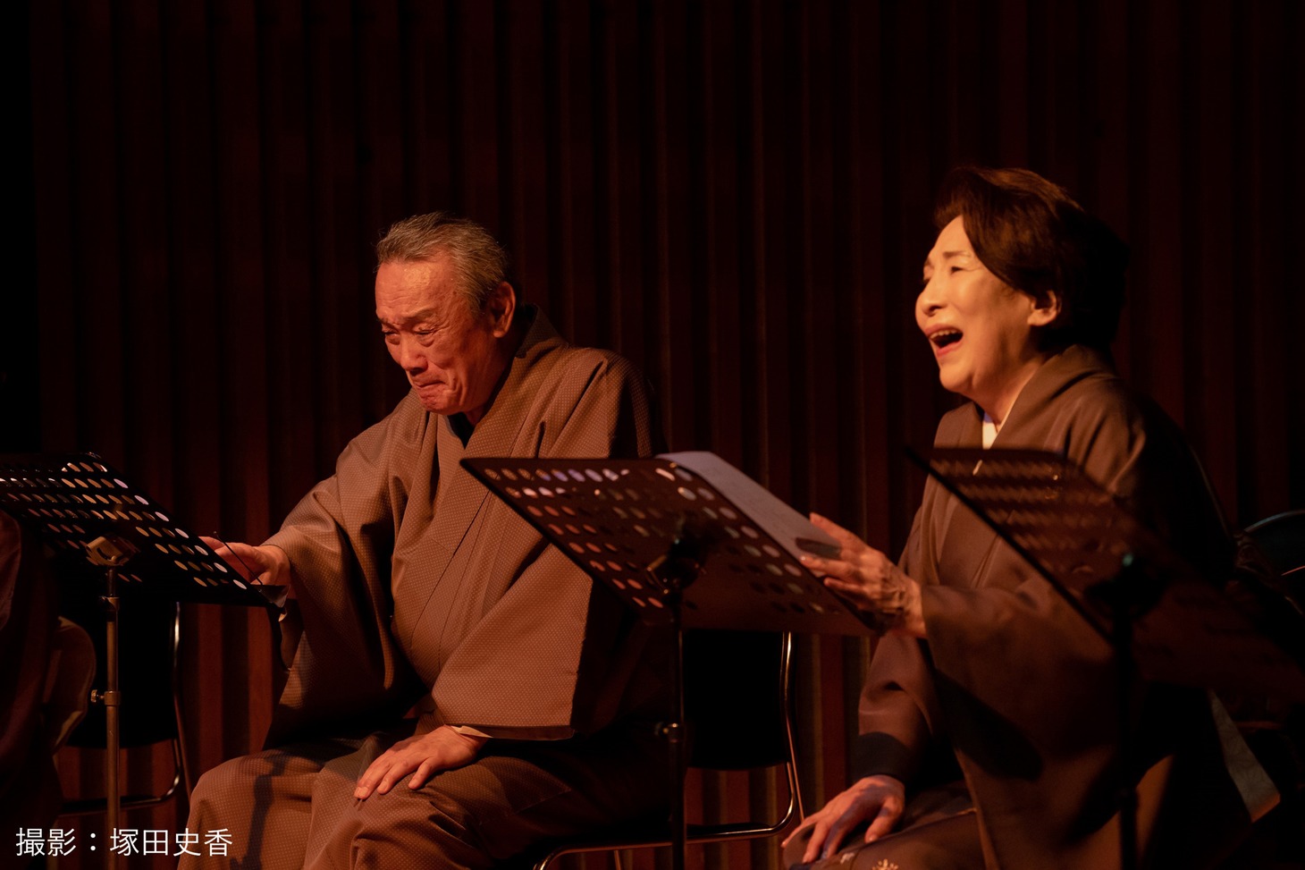 2023年開催「Salon De Marron～さろん・ど・まろん～《波乃久里子を聴く宴》」より。
