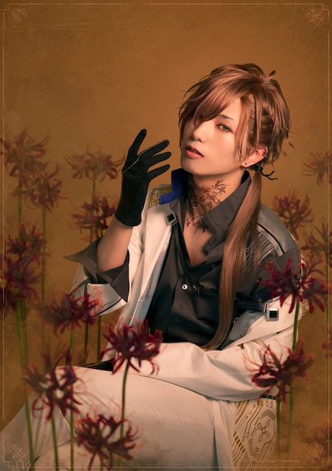 舞台「終遠のヴィルシュ -ErroR:salvation- Case. Scien Brofiise」より、北出流星扮するシアン・ブロフィワーズ。