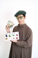 出展アーティストのランドルト環太郎。