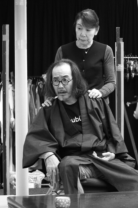 劇団チョコレートケーキ「つきかげ」稽古場の様子。