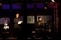 「READING WORLD 世界文化遺産 下鴨神社 朗読劇 鴨の音 第五夜『浅黄の桜』」より。(c)Thanksgiving