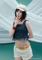 三井淳平扮する猫娘。