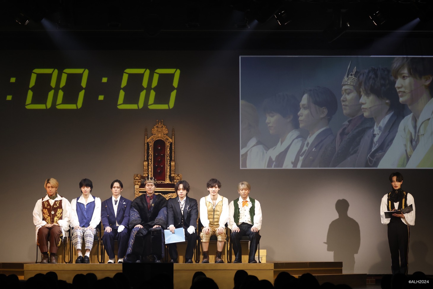 「あくたーず☆りーぐ さんにんのおうさまのおはなし」11月2日12:00開演回より。（撮影：小境勝巳）