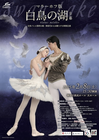 「マラーホフ版『白鳥の湖』全幕」チラシ
