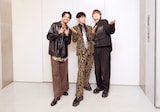 左から森崎ウィン、堂珍嘉邦、LEN。(撮影:間野真由美)