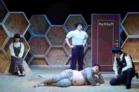 ウーマンリブ vol.16「主婦 米田時江の免疫力がアップするコント6本」より。（撮影：田中亜紀）