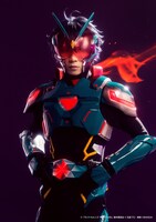 木津つばさ扮する仮面ライダー才悟。