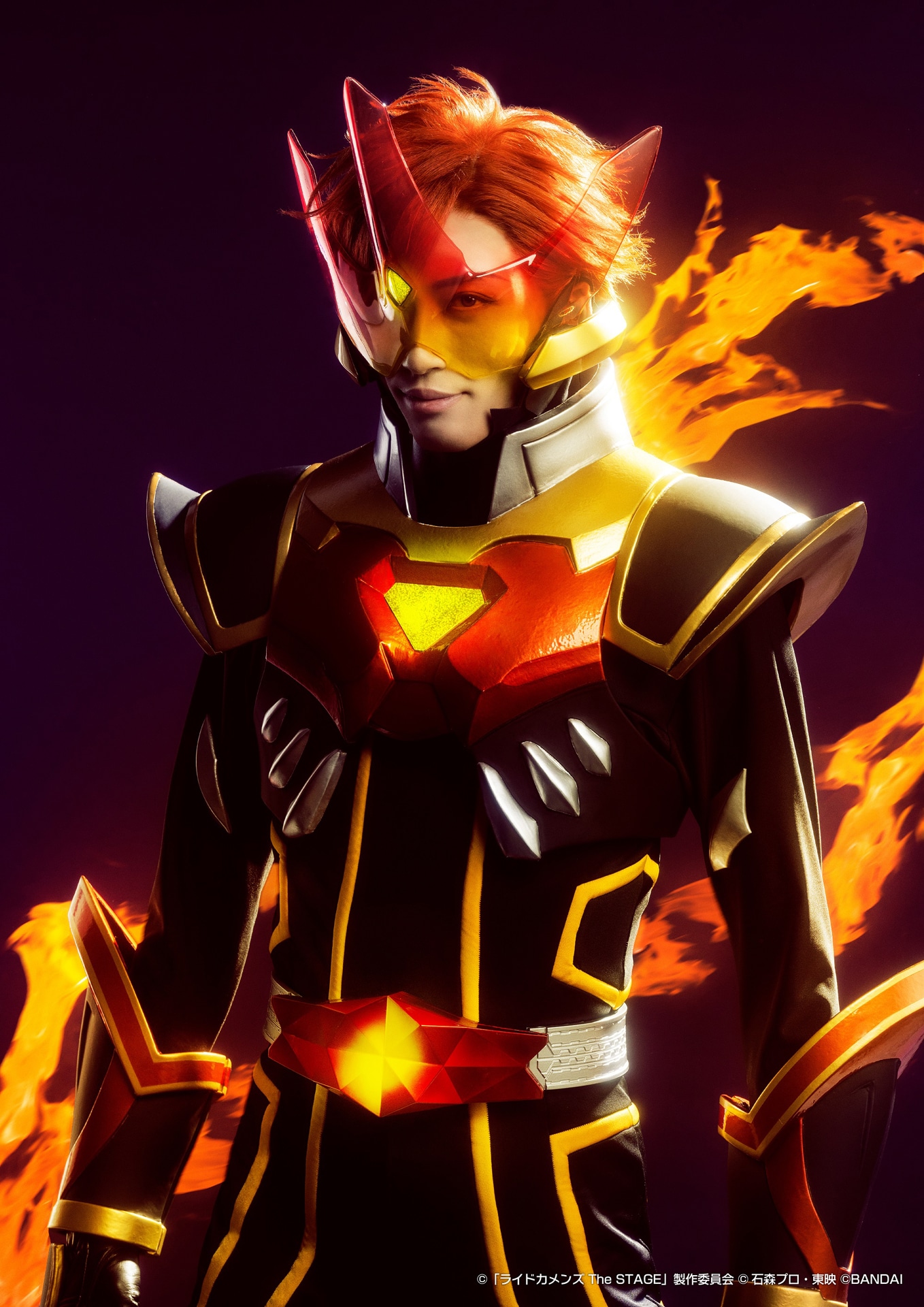 山野光扮する仮面ライダー陽真。