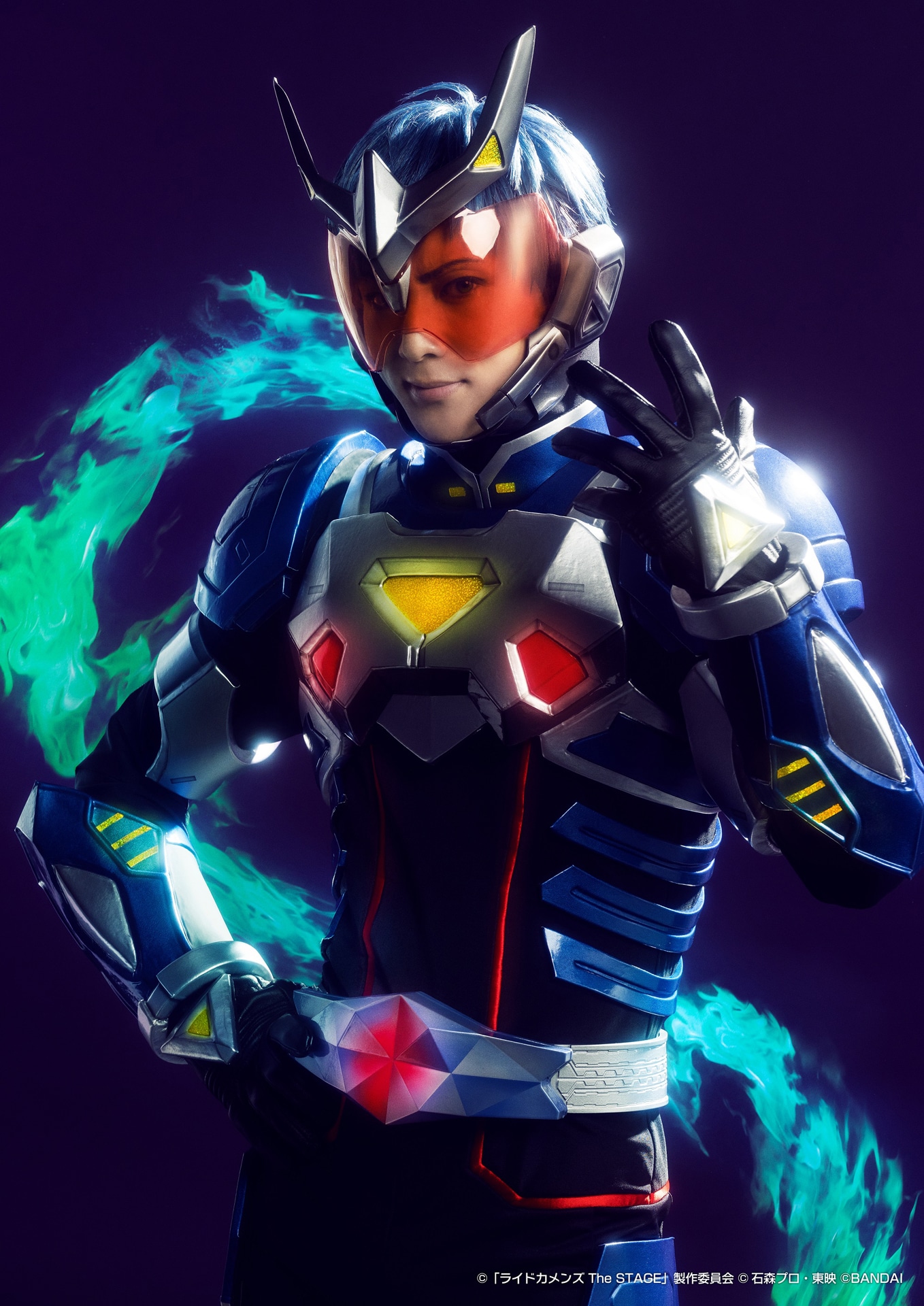 中西智也扮する仮面ライダー慈玄。
