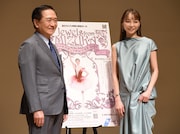 左から黒岩祐治神奈川県知事、上野水香。