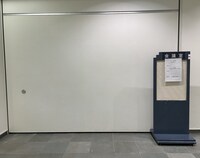 かつて「会議室Aハイビジョンルーム」があった、ムーブ町屋4階の様子。