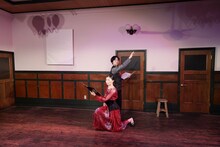 「MPAD2024」より、志賀亮史が演出するプーシキン「スペードの女王」より。（撮影：西浦和彦）