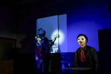 「MPAD2024」より、志賀亮史が演出するプーシキン「スペードの女王」より。（撮影：西浦和彦）