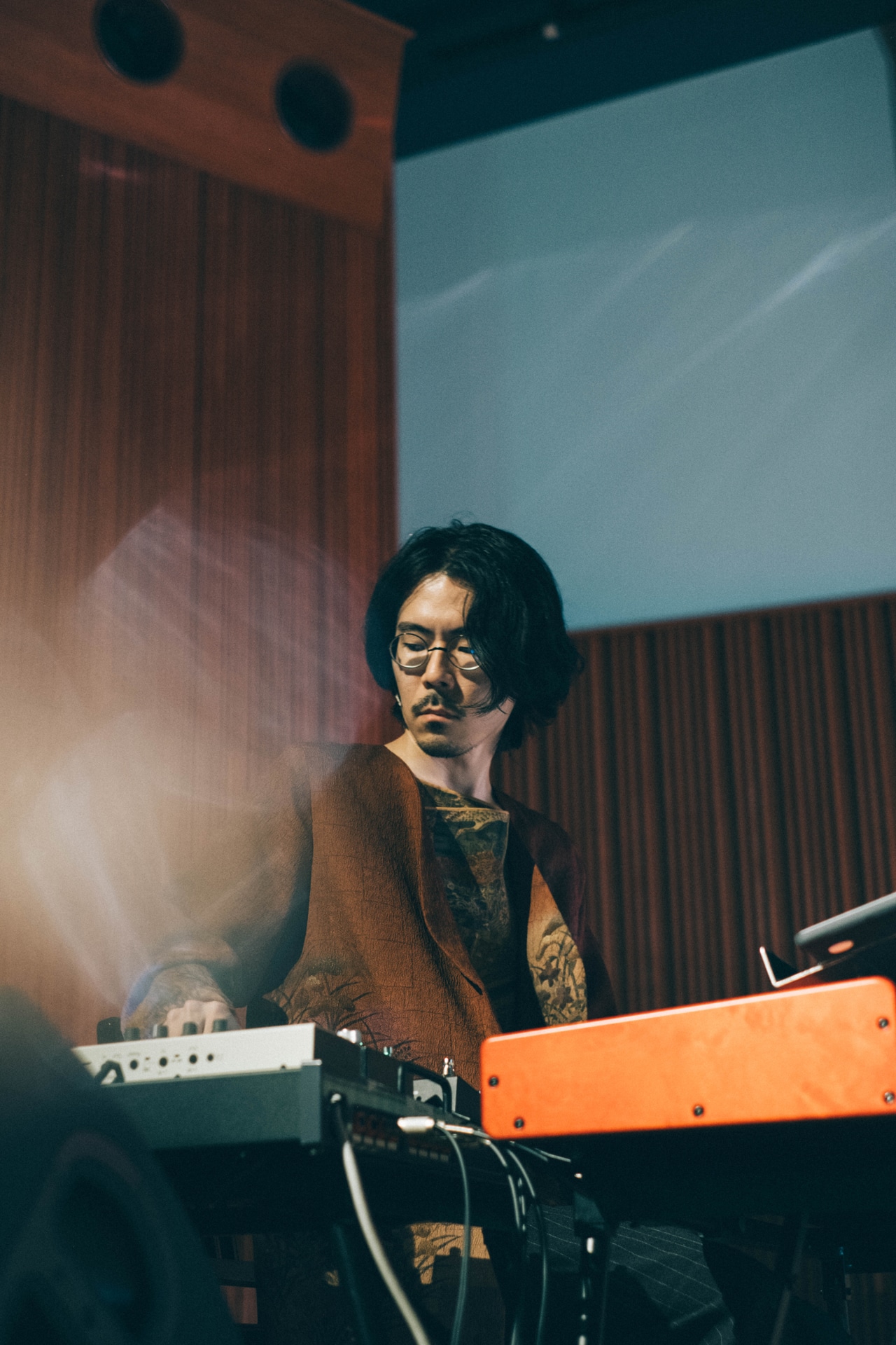 「『景秋』季節と朗読 byライブナタリー」より。（Photo by Kana Tarumi）