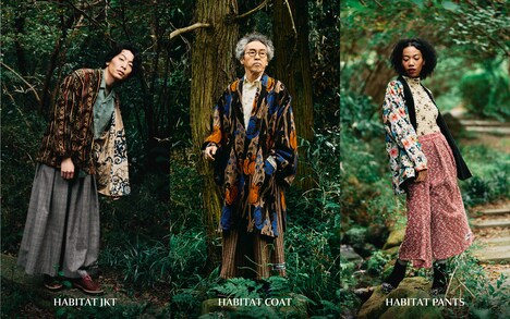 MONSTROUSA2024年秋冬コレクションのルック。