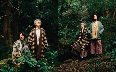 MONSTROUSA2024年秋冬コレクションのルック。