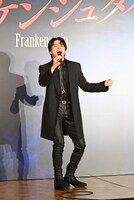 ミュージカル「フランケンシュタイン」製作発表記者会見より、中川晃教。