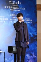 ミュージカル「フランケンシュタイン」製作発表記者会見より、島太星。