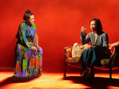 日英国際共同制作 KAAT × Vanishing Point「品川猿の告白 Confessions of a Shinagawa Monkey」より。（撮影：細野晋司）