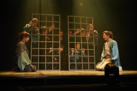 ブルーシャトルプロデュース「松陰狂詩曲（ラプソディ）」より。（撮影：堀川高志）