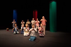 坂手洋二の書き下ろし、燐光群「沖縄戦と琉球泡盛」東京で幕開け