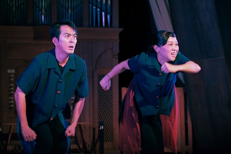 ものがたりグループ☆ポランの会「手話と音楽と語りで綾なすライブセッション~すきとおったほんとうのたべもの~ 2024」ゲネプロより。(撮影:池田新)