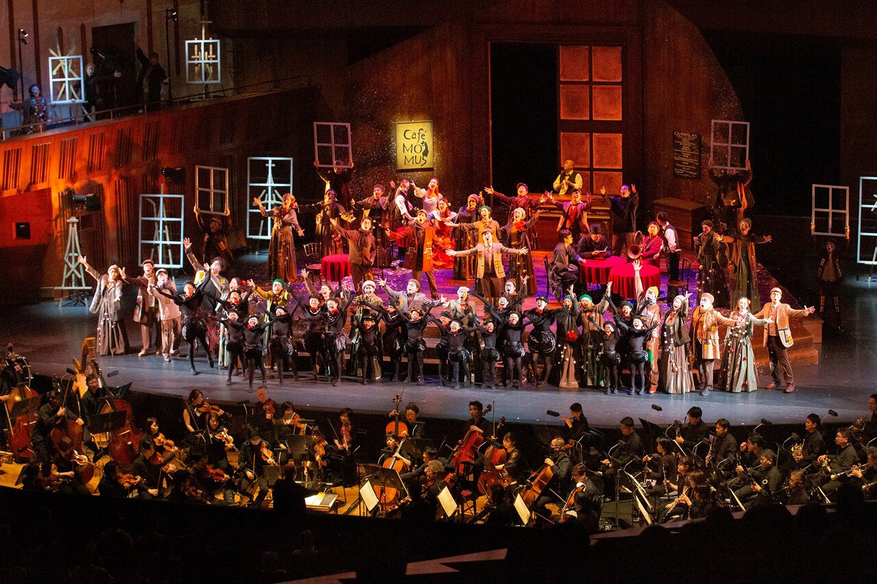 2024年度 全国共同制作オペラ「ラ・ボエーム」より。（写真提供：NHK）