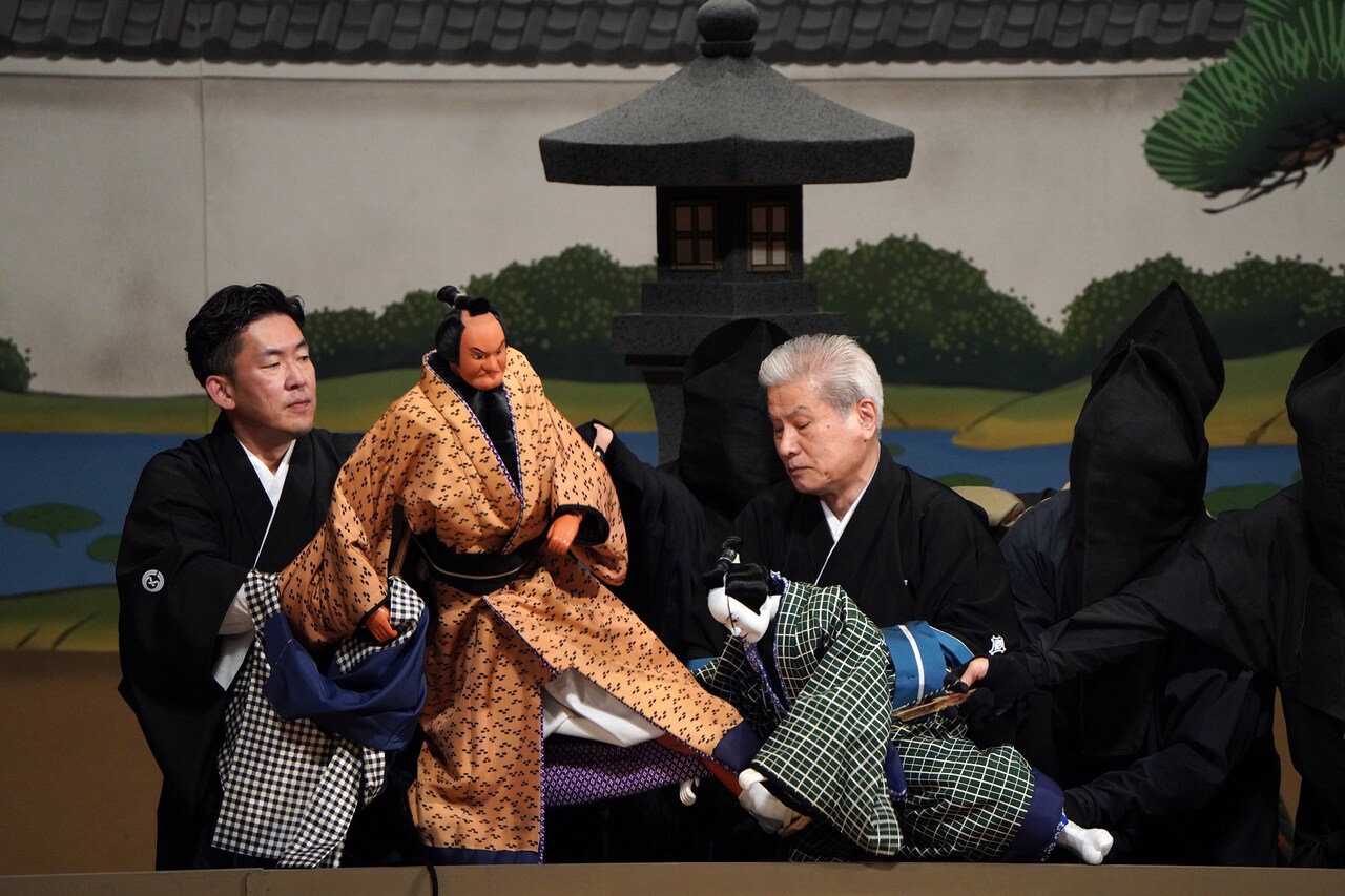 文楽<3>曽根崎心中 お初 ⁡ ここ数年文楽にハマっていて 曽根崎心中を観に行ったあと