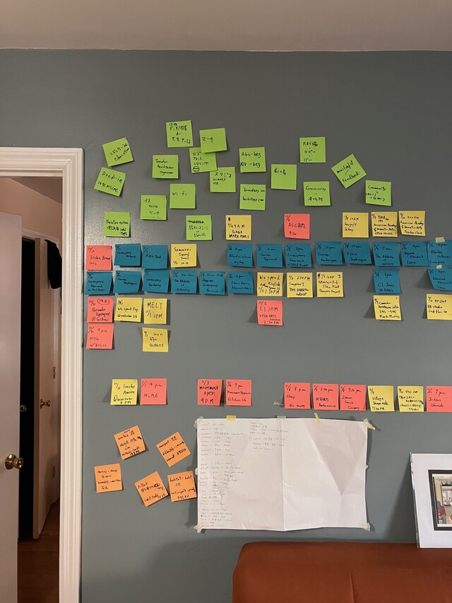 付箋はだいぶ増えました。