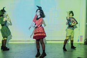 中屋敷南 新作パフォーマンス+インスタレーション2024「ひかりとからだのふれあうところ Where Light and Body Meet」より。