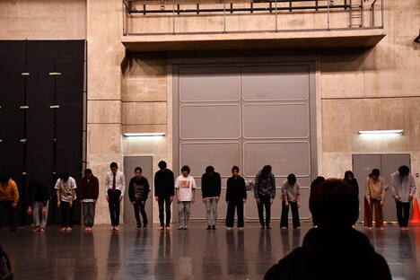 コクーン アクターズ スタジオ稽古の様子。