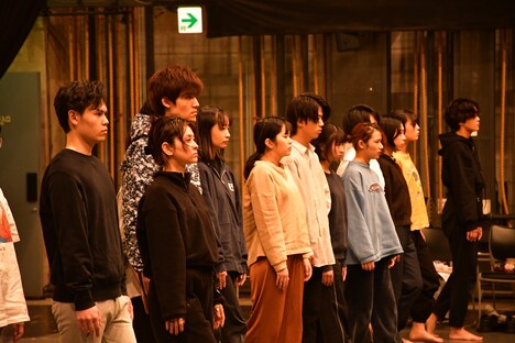 コクーン アクターズ スタジオ稽古の様子。