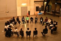 コクーン アクターズ スタジオ稽古の様子。