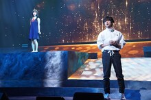 「舞台『呪術廻戦 0』WITH LIVE BAND」より、小越勇輝扮する乙骨憂太。