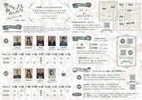 北村想×perky pat presents「空がとってもあおいから II & III ～My pure sky～」チラシ裏