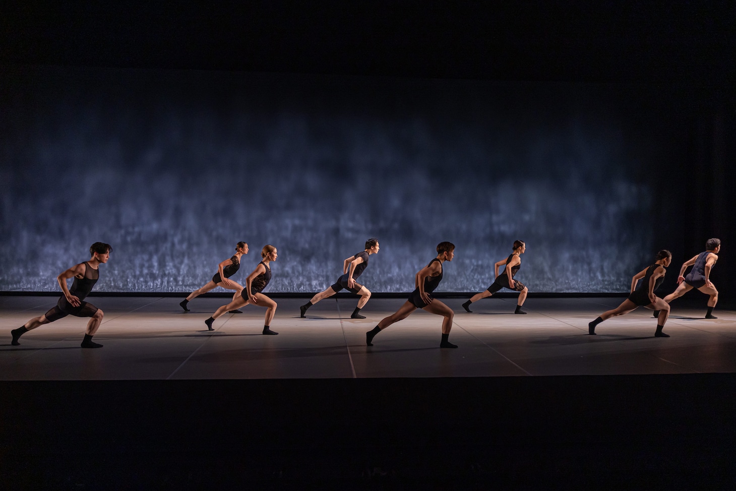 Noism0＋Noism1「過ぎゆく時の中で」より。（Photo by Joseph Marcinsky）