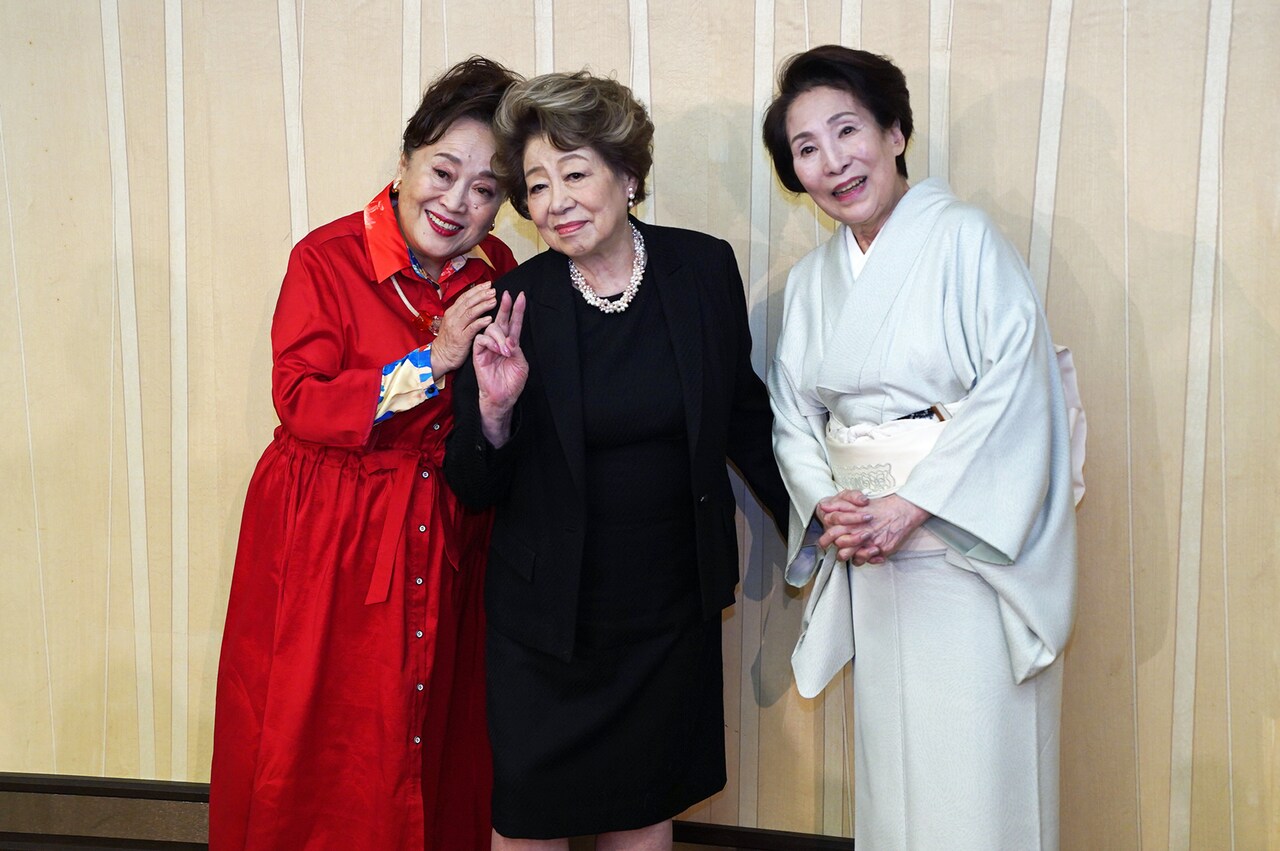 水谷八重子・波乃久里子・渡辺えりの「三婆」、襲名30周年控える八重子は「初舞台から気持ち変わらず」