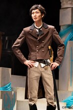 舞台「終遠のヴィルシュ -ErroR:salvation- Case. Scien Brofiise」“絶望エンド”ゲネプロより、中田凌多扮するヒューゴ。（撮影：金山フヒト）