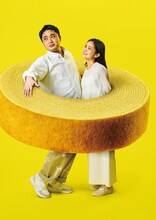 iaku リーディング公演「ユアちゃんママとバウムクーヘン」ビジュアル