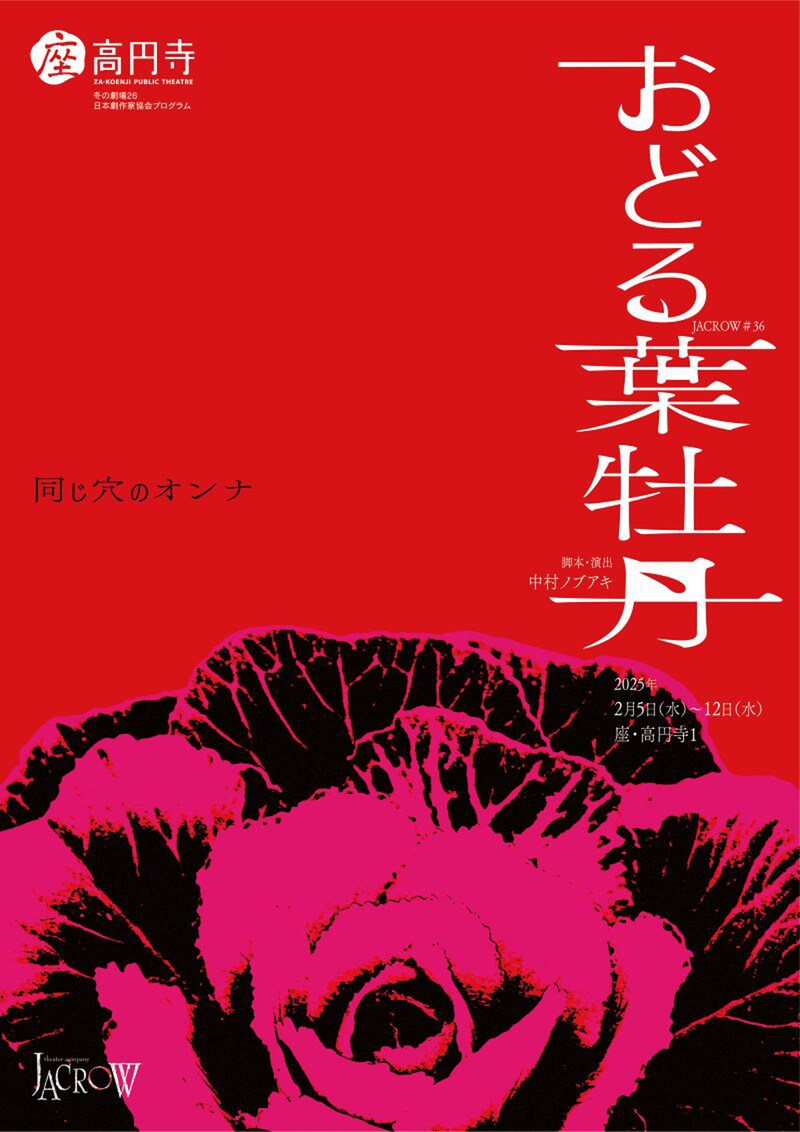 JACROW #36「おどる葉牡丹」チラシ表