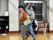 ニットキャップシアター 25周年記念公演 第46回公演「さらば、象」稽古の様子。