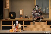 「新春浅草歌舞伎」第2部「『絵本太功記』尼ヶ崎閑居の場」より。