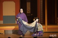 松竹創業百三十周年「壽 初春大歌舞伎」昼の部「恋飛脚大和往来 玩辞楼十二曲の内 封印切 新町井筒屋の場」より。