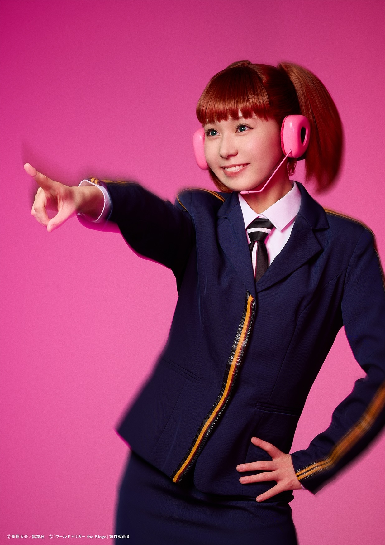 内田未来扮する武富桜子。