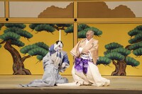 「双仮名手本三升 裏表忠臣蔵」昼の部より。