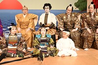 立廻りへの思いを語る中村種太郎（前列中央）。