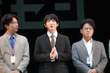 左から内海啓貴、前田公輝、橋本じゅん。